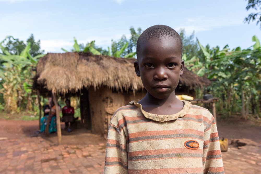 Boy in African Village