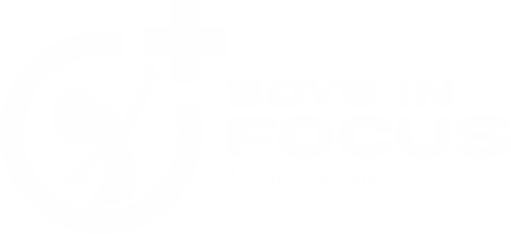 Boys in focus logo